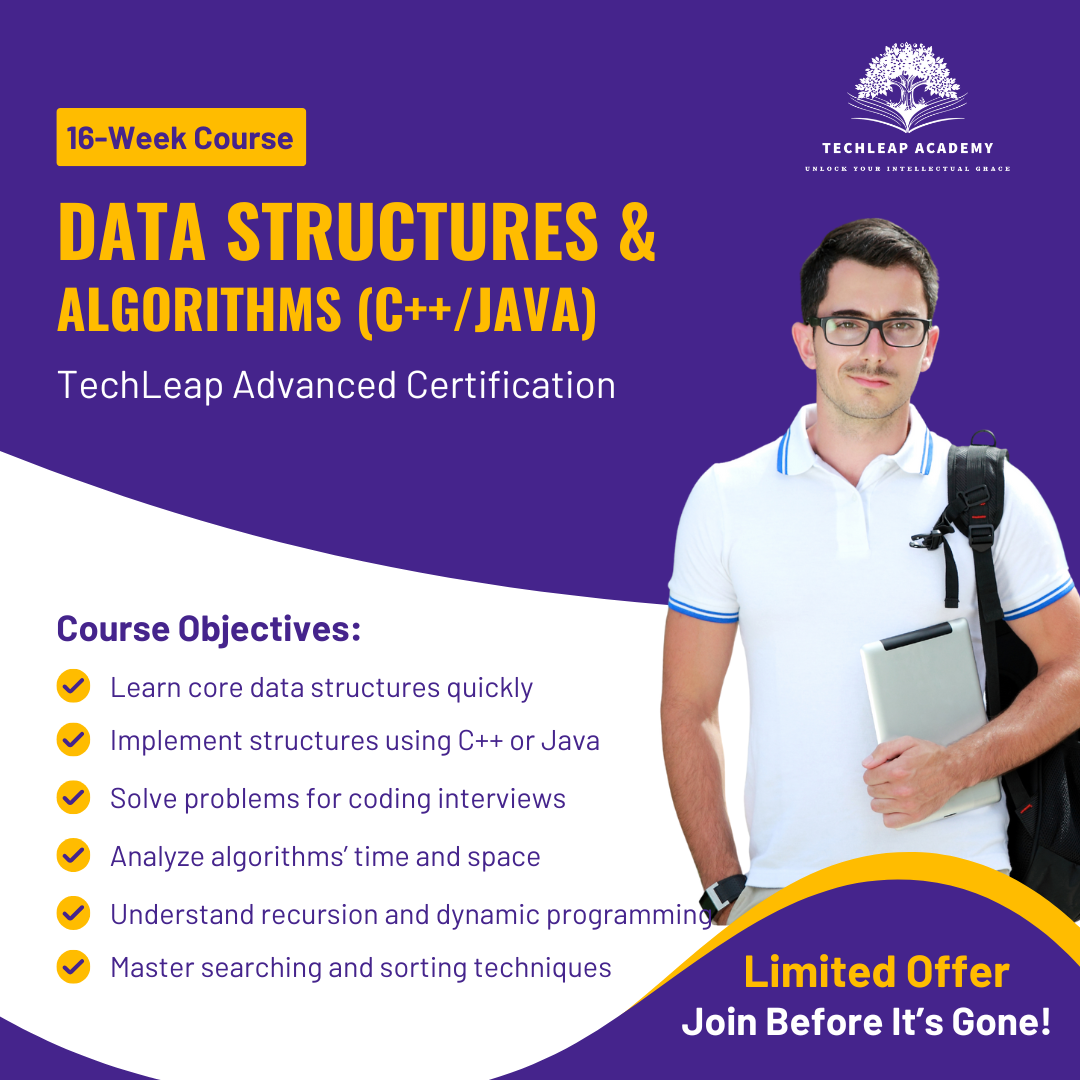 Data Structures & Algorithms (C++/Java)